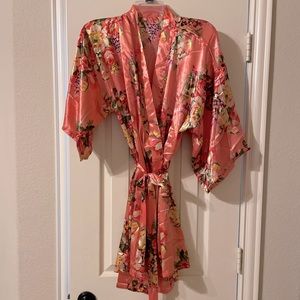 Silk robe